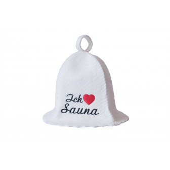 Sauna Hoed - Ich liebe Sauna
