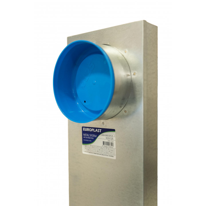 Verstelbare ventilatiepijp SGV125
