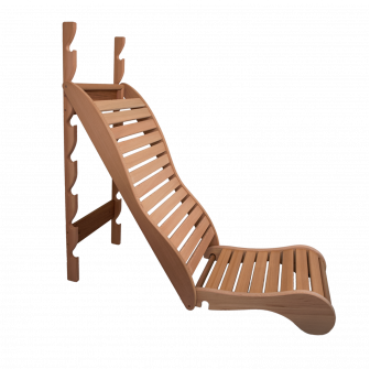 Ontspanning stapelbed voor sauna, ceder