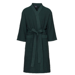 Badjas - RENTO KENNO, L/XL, donkergroen  Badjas - RENTO KENNO, L/XL, donkergroen