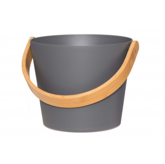 Aluminium emmer RENTO, grijs 5 l