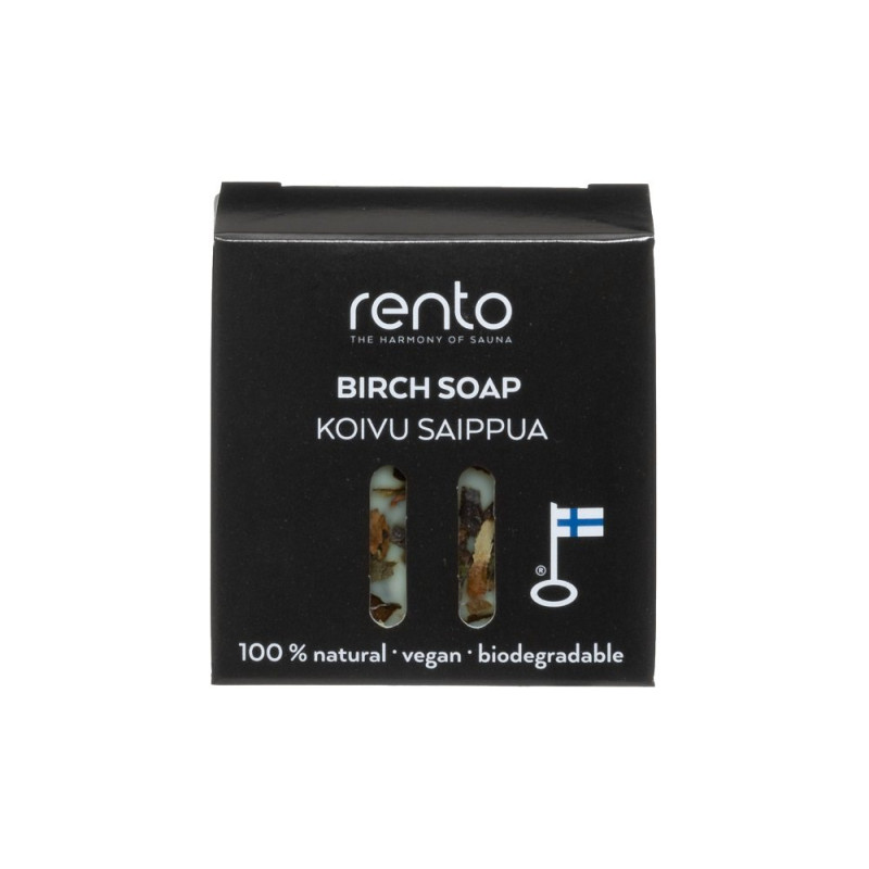 RENTO zeep, berkenhout 50 g.
