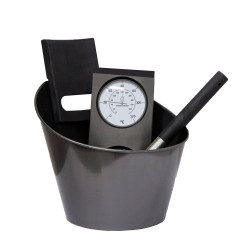 HARVIA sauna-accessoireset, zwart
