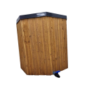 Koud dompelbad met houten bekleding, 200 liter - 2