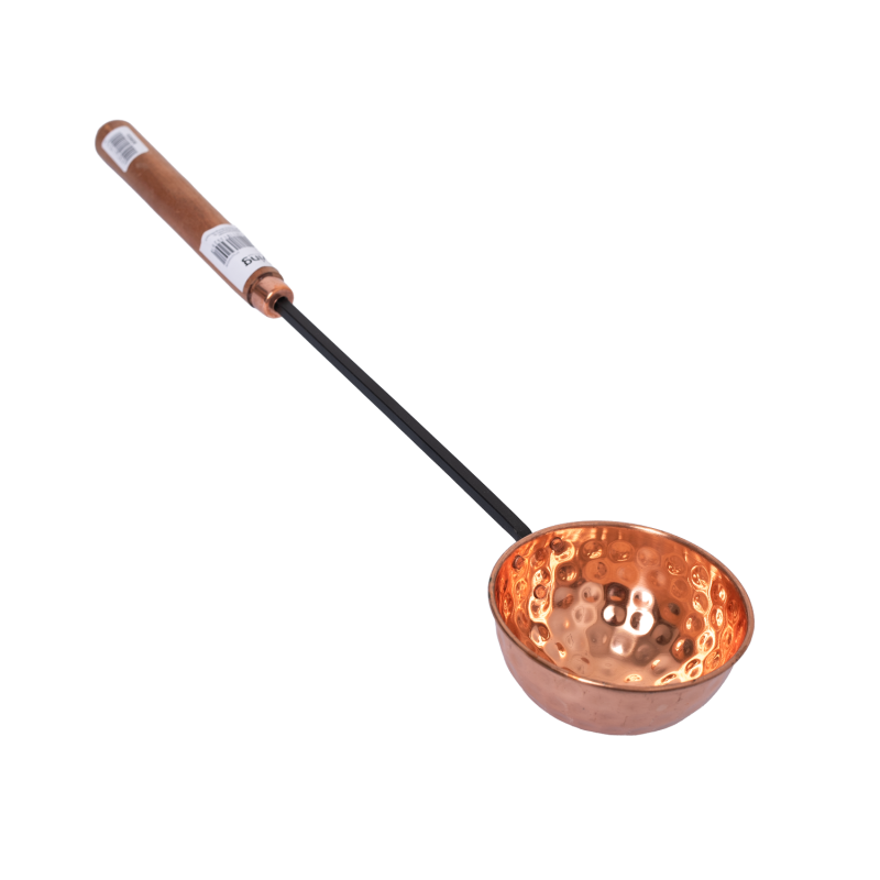 Koperen pollepel SAUNIA, 48 cm