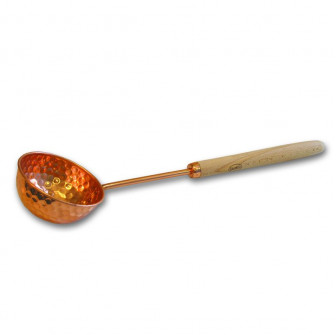 Koperen pollepel SAUNIA, 48 cm