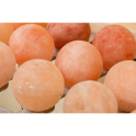 SAUFLEX zoutballen voor sauna's – set van 18 stuks met standaard - 4