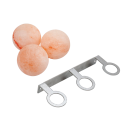 SAUFLEX Himalayazoutballen, met houder, 3 stuks - 1