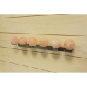 SAUFLEX Himalayazoutballen, met houder, 6 stuks - 6