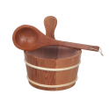 SAUFLEX houten emmer 4 l, ceder - 0