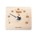 Saunia elzenhouten saunathermometer - 0