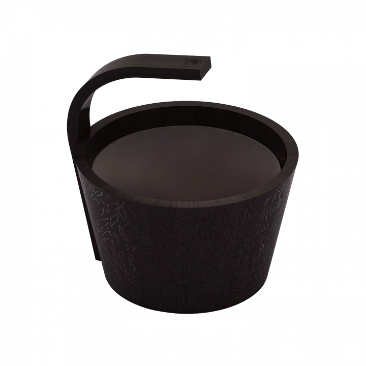 SAWO stoomwateremmer, zwart, 4 liter