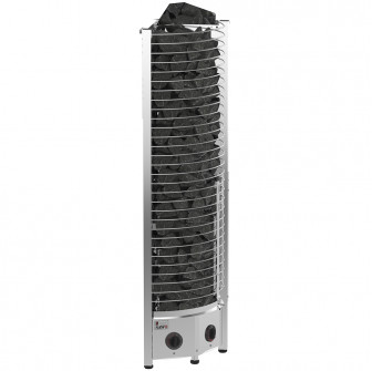 Elektrische saunakachel – SAWOTEC Tower Corner, met bedieningseenheid