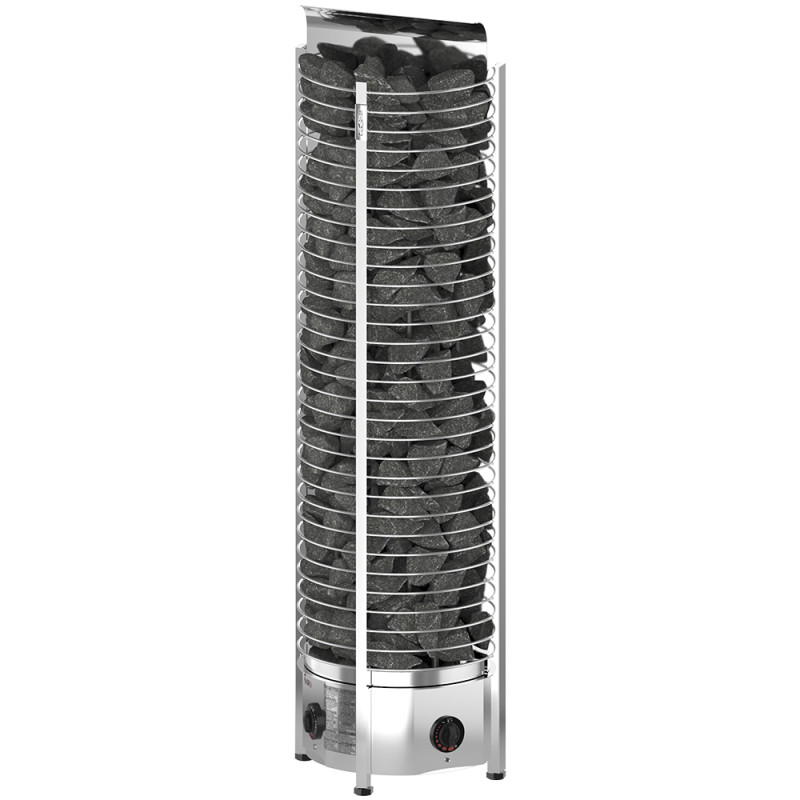 Elektrische saunakachel – SAWOTEC Tower Wall, MET INGEBOUWDE REGELING