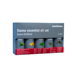 Sentiotec sauna essentiële olie set 