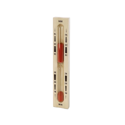 Zandloper voor sauna - 30 minuten, rood 