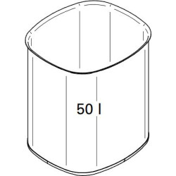 Reserveonderdelen - voor waterverwarmingstanks HARVIA Cauldrons - RVS container 50 liter  Reserveonderdelen - voor waterverwarmingstanks HARVIA Cauldrons - RVS container 50 liter