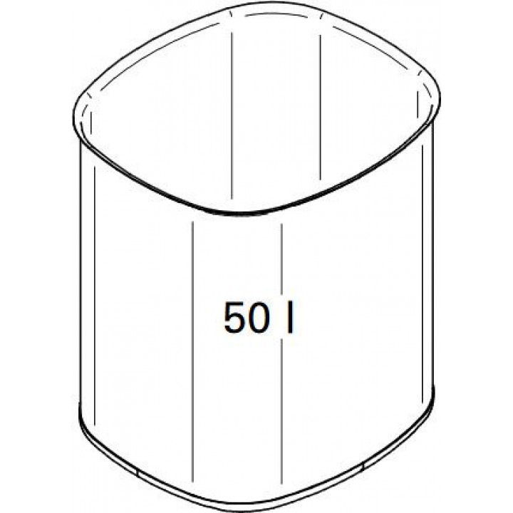 Reserveonderdelen - voor waterverwarmingstanks HARVIA Cauldrons - RVS container 50 liter