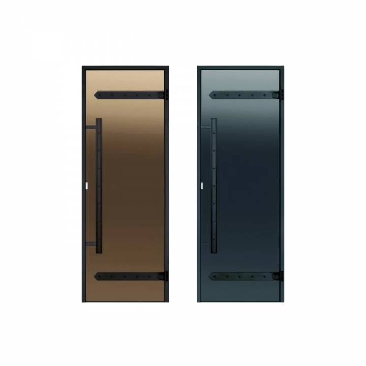 Glazen saunadeuren HARVIA Legend, aluminium frame 8x21