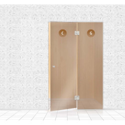 Sauna glaswand, AD TYPE 5