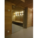 Sauna glaswand, AD TYPE 6 - 1