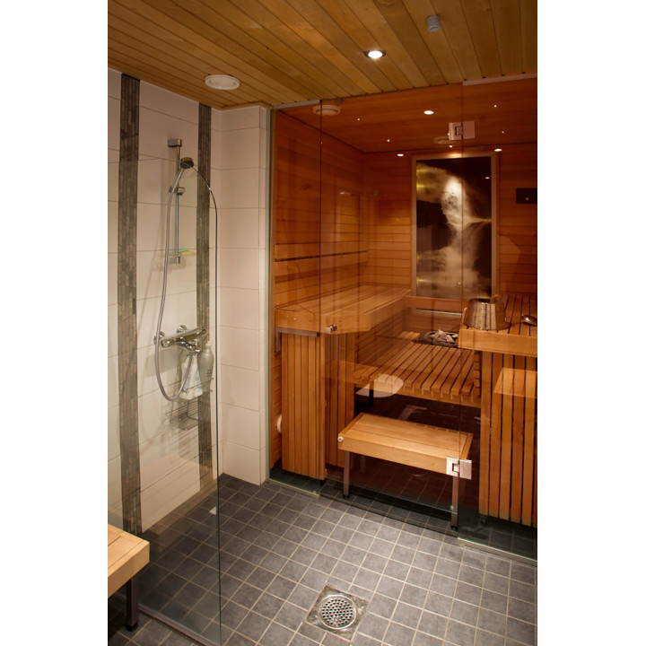 Sauna glaswand, AD TYPE 9