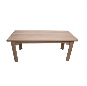 Houten saunabank