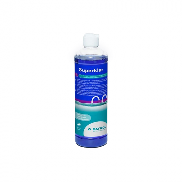 Zwembadwaterzuiveraar Superklar, 0,5 liter