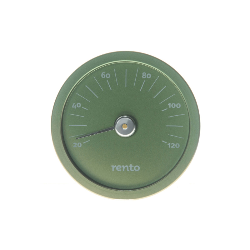 Saunathermometer - RENTO, groen