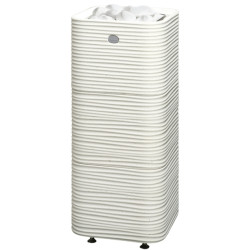 Saunakachel TULIKIVI HUURRE, wit, met bedieningspaneel  Saunakachel TULIKIVI HUURRE, wit, met bedieningspaneel