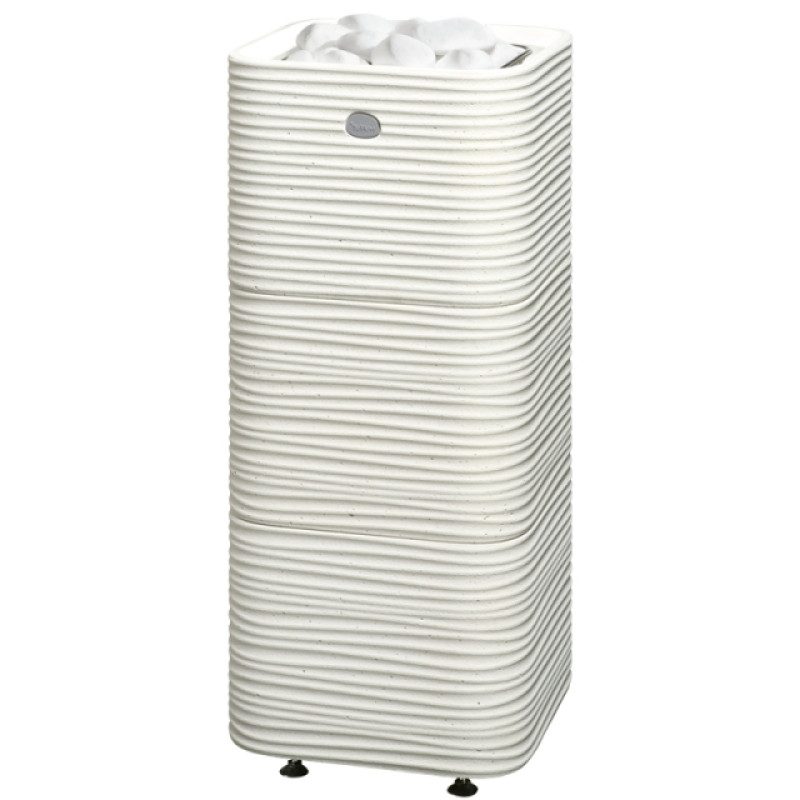 Saunakachel TULIKIVI HUURRE, wit, met bedieningspaneel