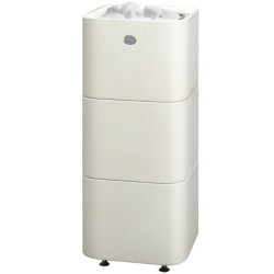 Elektrische saunakachel TULIKIVI KUURA 2, wit, zonder bedieningspaneel  Elektrische saunakachel TULIKIVI KUURA 2, wit, zonder bedieningspaneel