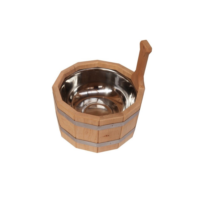 Emmer met roestvrijstalen inzet, 3 l