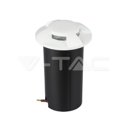 1W LED Steplight Wit 4 Weg 3000K  1W LED Steplight Wit 4 Weg 3000K