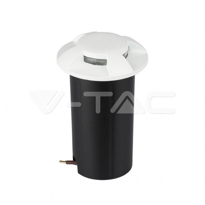 1W LED trapverlichting wit, 4-standen, 3000K