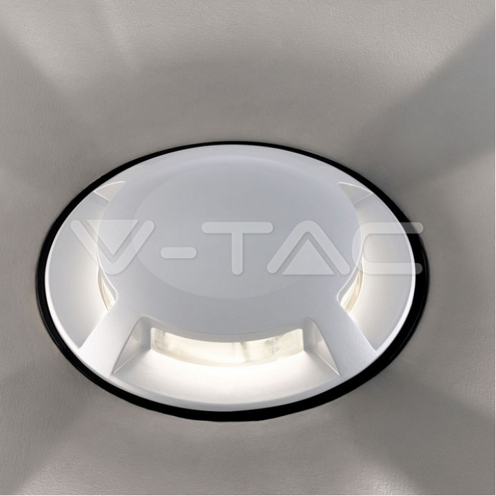 1W LED trapverlichting wit, 4-standen, 3000K