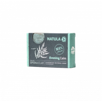 NATULA gezichts- en lichaamszeep met opoka-steen en eucalyptus 100g