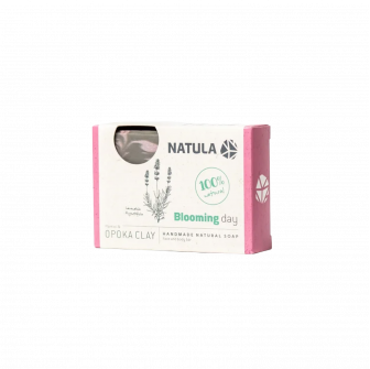 NATULA gezichts- en lichaamszeep met opoka-rots en lavendel 100g