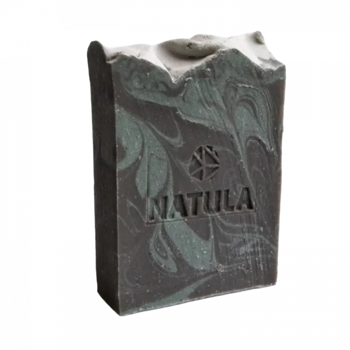NATULA gezichts- en lichaamszeep met opoka-steen en munt 100g