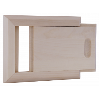 Houten ventilatierooster Harvia, espenhout
