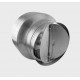 Ventilator voor sauna VOK-T 150°C, 135/Ø100mm, met terugslagklep