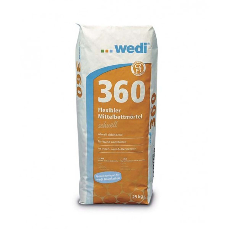WEDI elastische lijm 360, 25kg