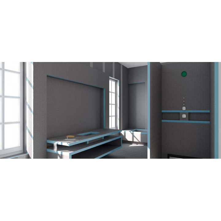 WEDI flexibele bouwplaat, breedte