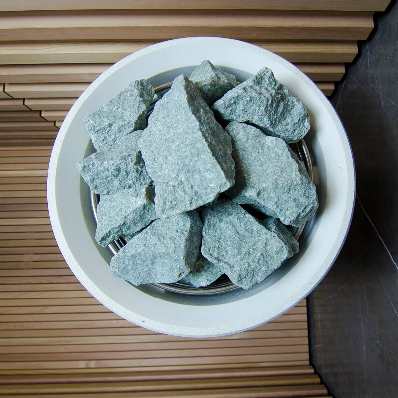 Jadeietstenen, 10 kg.