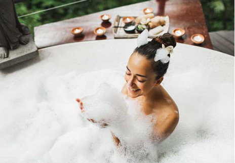 5 trucs voor een galafeest: hoe je van een hottub een opvallend accent maakt op je galafoto