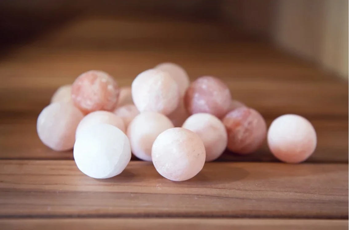 Himalayazout voor sauna's