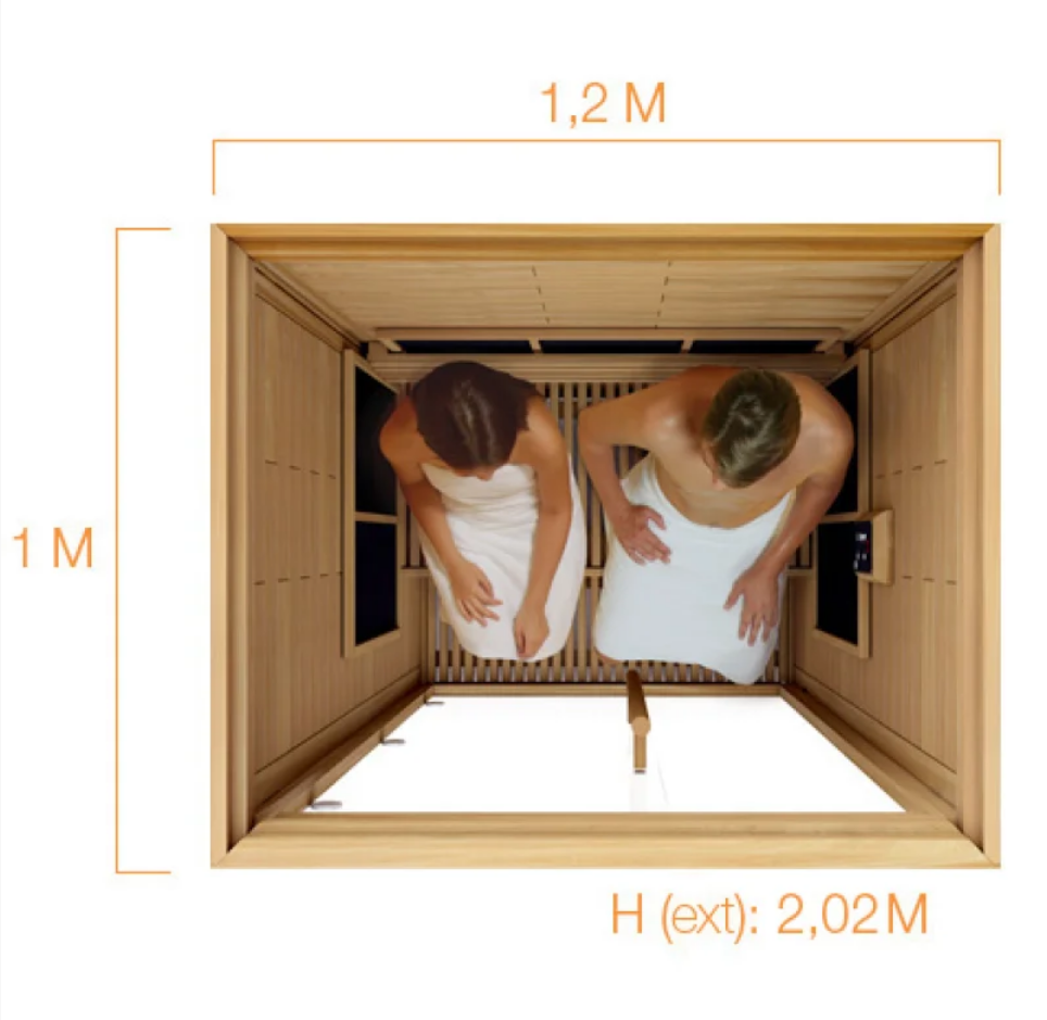 Sawo infraroodsaunacabine
