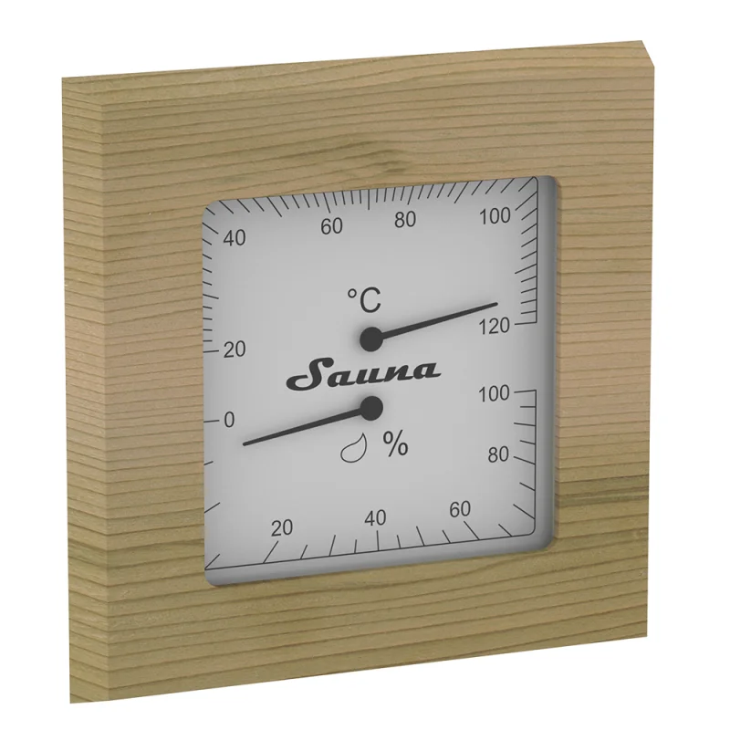 Saunathermometer en hygrometer