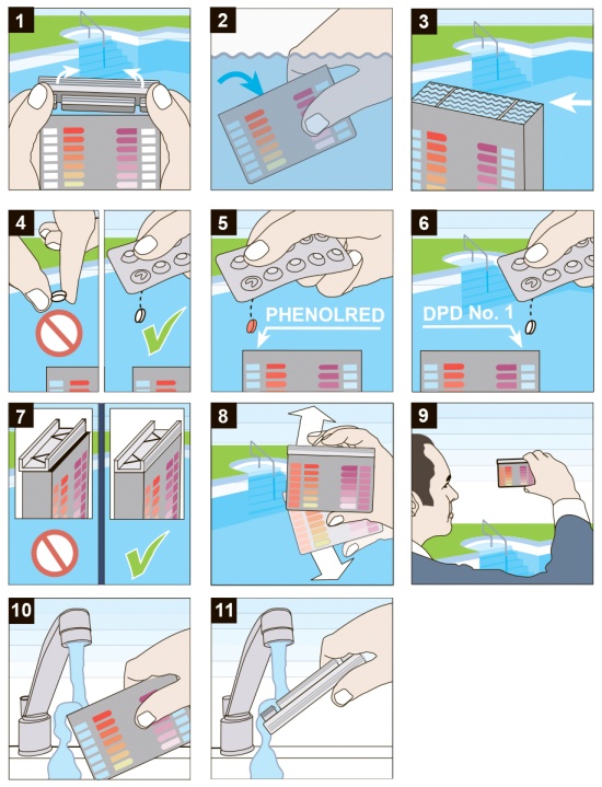 BAYROL Pooltester-instructies